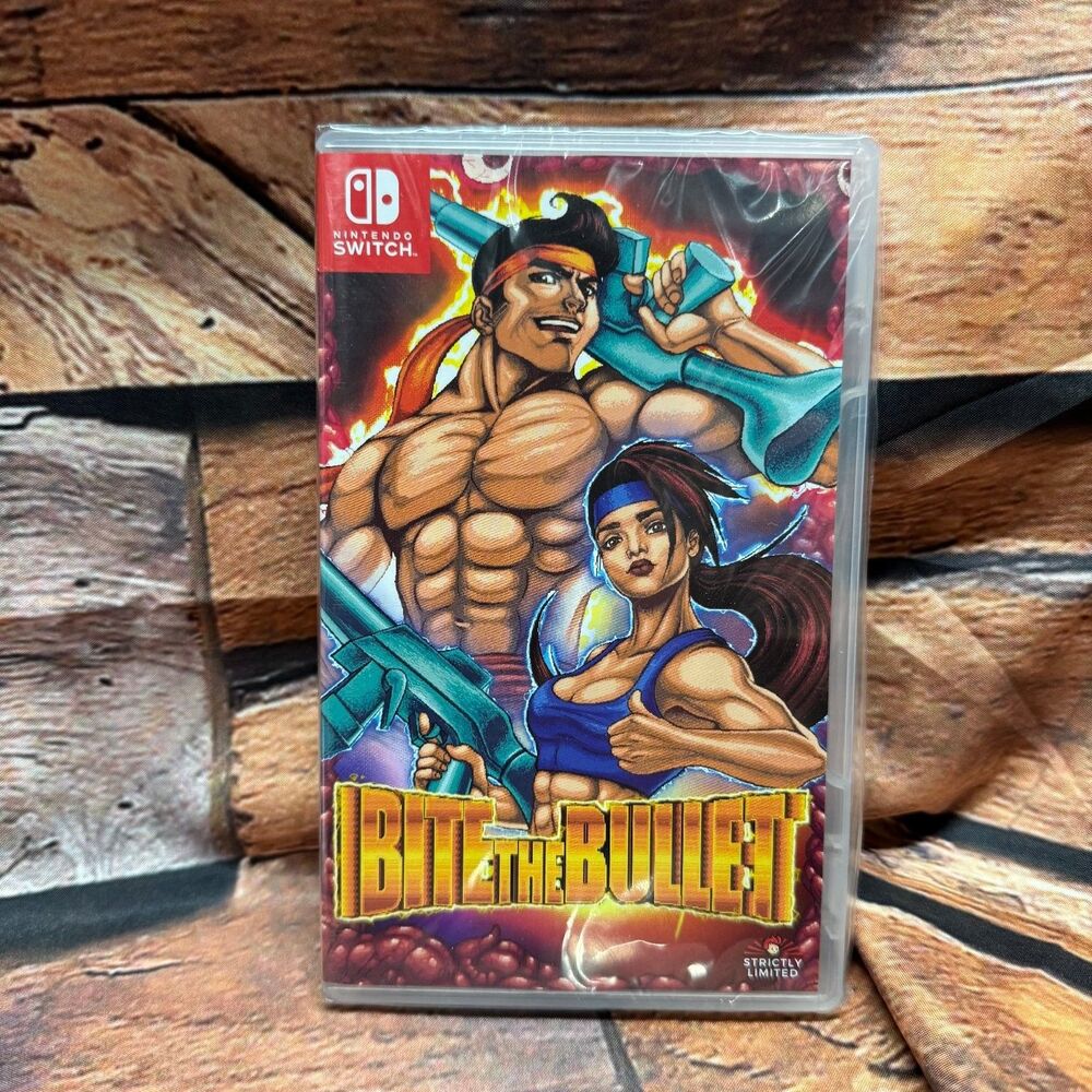 Bite the Bullet Nintendo Switch Strictly Limited Games 33 New Sealed Numbered